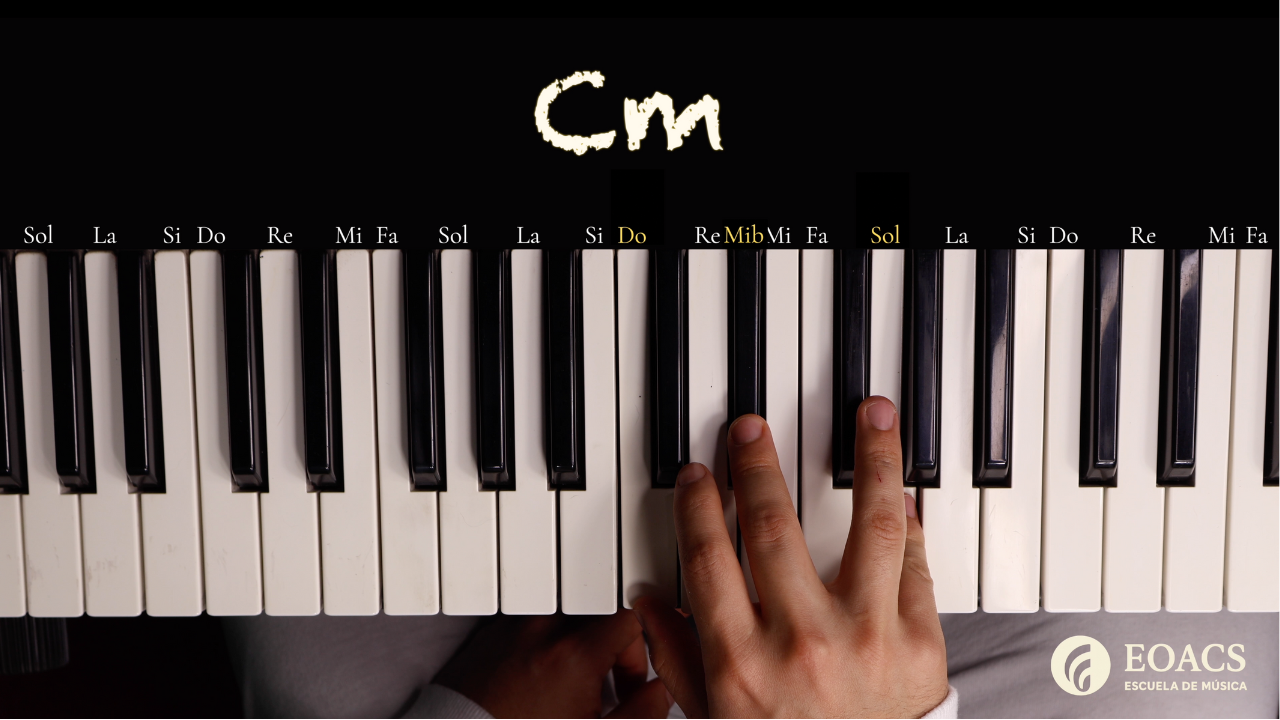 Acordes en piano